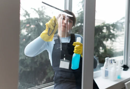 Nettoyage de vitres intérieures et extérieures à Luzillat